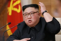 Nhà lãnh đạo Triều Tiên Kim Jong-un. (Ảnh: AFP/TTXVN)