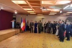 Quang cảnh buổi lễ. (Ảnh: Linh Hương/TTXVN)