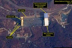 Hình ảnh chụp hôm 6/3. (Nguồn: Trang 38 độ Bắc)