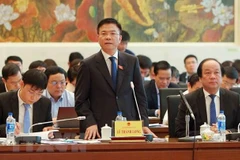 Bộ trưởng Bộ Tư pháp Lê Thành Long. (Ảnh: An Đăng/TTXVN)