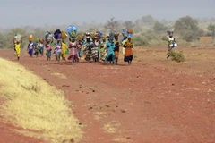 Phụ nữ thuộc cộng đồng người Dogon năm 2013. (Nguồn: AFP)