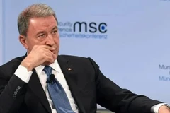 Bộ trưởng Quốc phòng Thổ Nhĩ Kỳ Hulusi Akar. (Nguồn: AFP)