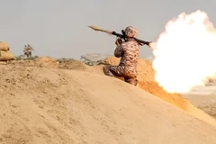 Binh sỹ thuộc Lực lượng Vệ binh cách mạng Hồi giáo Iran (IRGC). (Nguồn: Reuters)