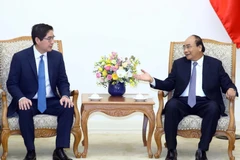 Quang cảnh buổi tiếp. (Ảnh: Thống Nhất/TTXVN)