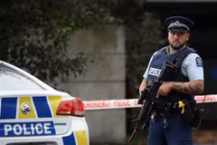 Cảnh sát New Zealand. (Ảnh: AFP/TTXVN)