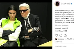Kendall Jenner, G-Dragon và sao quốc tế tiếc thương Karl Lagerfeld