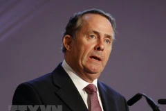 Bộ trưởng Thương mại Anh Liam Fox. (Ảnh: AFP/TTXVN)