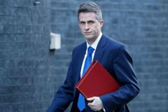 Bộ trưởng Quốc phòng Anh Gavin Williamson. (Nguồn: Getty)