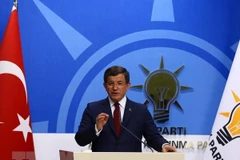 Ông Ahmet Davutoglu. (Nguồn: AFP/TTXVN)