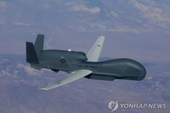 Máy bay Global Hawk. (Nguồn: Yonhap)