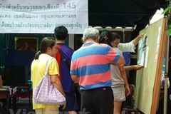 Cử tri Thái Lan. Ảnh minh họa. (Ảnh: Phúc Sơn/Vietnam+)