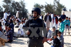 Cảnh sát Ai Cập. (Ảnh: THX/TTXVN)