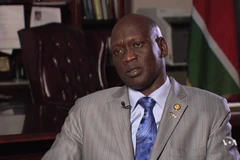 Đại sứ Nam Sudan tại Mỹ Garang Akuong. (Nguồn: VOA News)