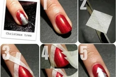 Tưng bừng đón Giáng sinh ngay trên những đầu móng tay 