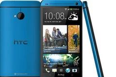 Phiên bản HTC One màu xanh da trời. (Nguồn: ustoday.com)