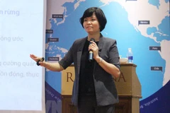 Bà Nguyễn Thị Thu Trang, Giám đốc Trung tâm WTO và Hội nhập VCCI. (Ảnh: Xuân Anh/TTXVN)