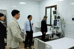 Cơ sở vật chất và máy móc tại Trung tâm Đột quỵ. (Ảnh: PV/Vietnam+)