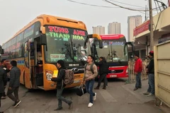 Bến xe khách. (Ảnh: Vietnam+)