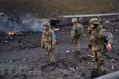 Binh sỹ Ukraine. (Nguồn: AFP/TTXVN)