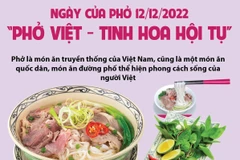Tổ chức nhiều hoạt động hấp dẫn trong 'Ngày của phở.'