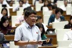 Đại biểu Quốc hội tỉnh Quảng Nam Tạ Văn Hạ. (Ảnh: An Đăng/TTXVN)