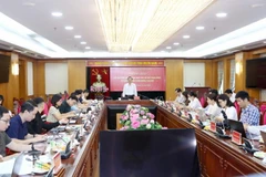 Quang cảnh cuộc họp. (Ảnh: Phương Hoa/TTXVN)