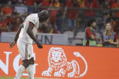 Vẫn chưa rõ Lukaku có thể đá trận gặp Maroc hay không. (Nguồn: Football Italia)