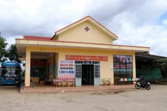 Nhà điều hành của Bến xe khách huyện Krông Nô, tỉnh Đắk Nông. (Ảnh: Ngọc Minh/TTXVN)