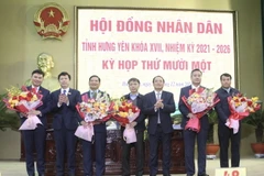 Ông Nguyễn Lê Huy được bầu giữ chức Phó Chủ tịch UBND tỉnh Hưng Yên