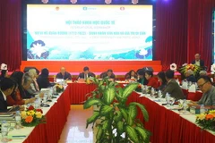 Quang cảnh hội thảo. (Ảnh: Tá Chuyên/TTXVN)