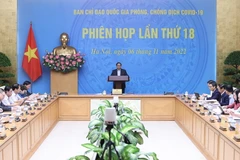 Thủ tướng chủ trì phiên họp 18 Ban chỉ đạo QG phòng, chống COVID-19