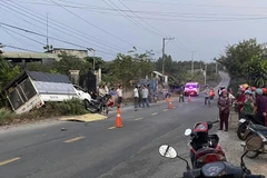 Tạm giữ tài xế xe tải gây tai nạn làm 2 người chết, 1 người bị thương