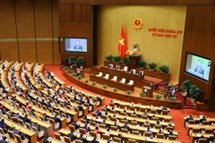 Phiên bế mạc Kỳ họp thứ tư, Quốc hội khóa XV. (Nguồn: TTXVN)