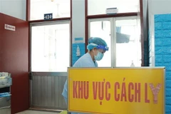 Khu vực cách ly, điều trị ca bệnh đậu mùa khỉ tại Bệnh viện Bệnh Nhiệt đới Thành phố Hồ Chí Minh. (Ảnh: Đinh Hằng/TTXVN)