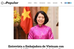 Bài viết đăng trên trang El Popular của Đảng Cộng sản Uruguay.