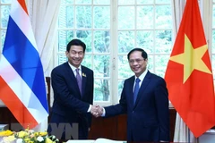 Thái Lan và Việt Nam đã thảo luận các cách thức để thúc đẩy ba lĩnh vực hợp tác chính giữa hai nước. (Ảnh: TTXVN)