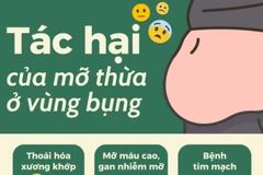 Tác hại nguy hiểm của mỡ thừa ở vùng bụng đối với sức khỏe của con người