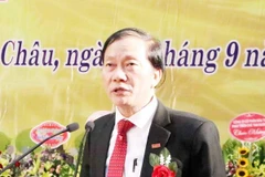 Ông Hoàng Quang Phòng, Phó Chủ tịch Phòng Thương mại và Công nghiệp Việt Nam. (Ảnh: Công Tuyên/TTXVN)