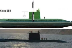 Một bản vẽ tàu ngầm Sinpo-class. (Nguồn: conflictobserver.com)