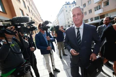 Cố vấn cấp cao của Tổng thống Mỹ Donald Trump, ông Robert O'Brien tại Stockholm của Thụy Điển. (Ảnh: AFP/TTXVN)