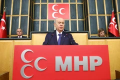Lãnh đạo đảng MHP Devlet Bahceli. (Ảnh: AFP/TTXVN)