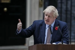 Thủ tướng Anh Boris Johnson. (Ảnh: THX/TTXVN)