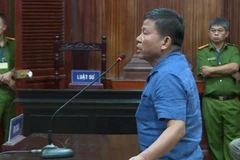 Bị cáo Châu Văn Khảm. (Ảnh: Thành Chung/TTXVN)