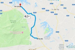 Tuyến đường Tản Lĩnh-Yên Bài.