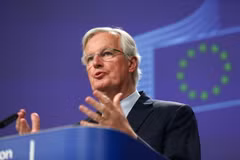 Trưởng đoàn đàm phán Brexit của EU Michel Barnier. (Ảnh: THX/TTXVN)