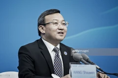 Thứ trưởng Thương mại Trung Quốc Wang Shouwen. (Nguồn: Getty Images)