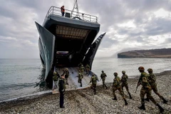 Nga gửi tàu chiến và máy bay trực thăng cho các cuộc tập trận Indra với Ấn Độ. Ảnh minh họa. (Nguồn: TASS)