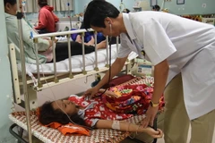 Bệnh viện đa khoa Đồng Nai luôn trong tình trạng quá tải. (Ảnh: Lê Xuân/TTXVN)