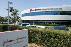 Trụ sở Johnson & Johnson tại Irvine, bang California của Mỹ, ngày 28/8 vừa qua. (Ảnh: AFP/TTXVN)