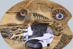 Không gian biến tấu của những chiếc palette pha màu truyền thống 